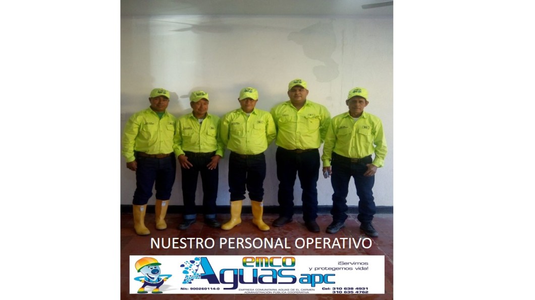 PERONAL OPERATIVO EMCOAGUAS APC.
