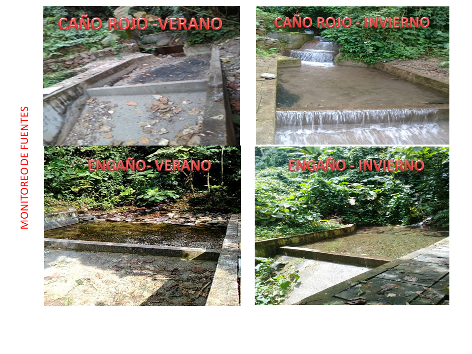 BOCATOMAS EN INVIERNO Y VERANO