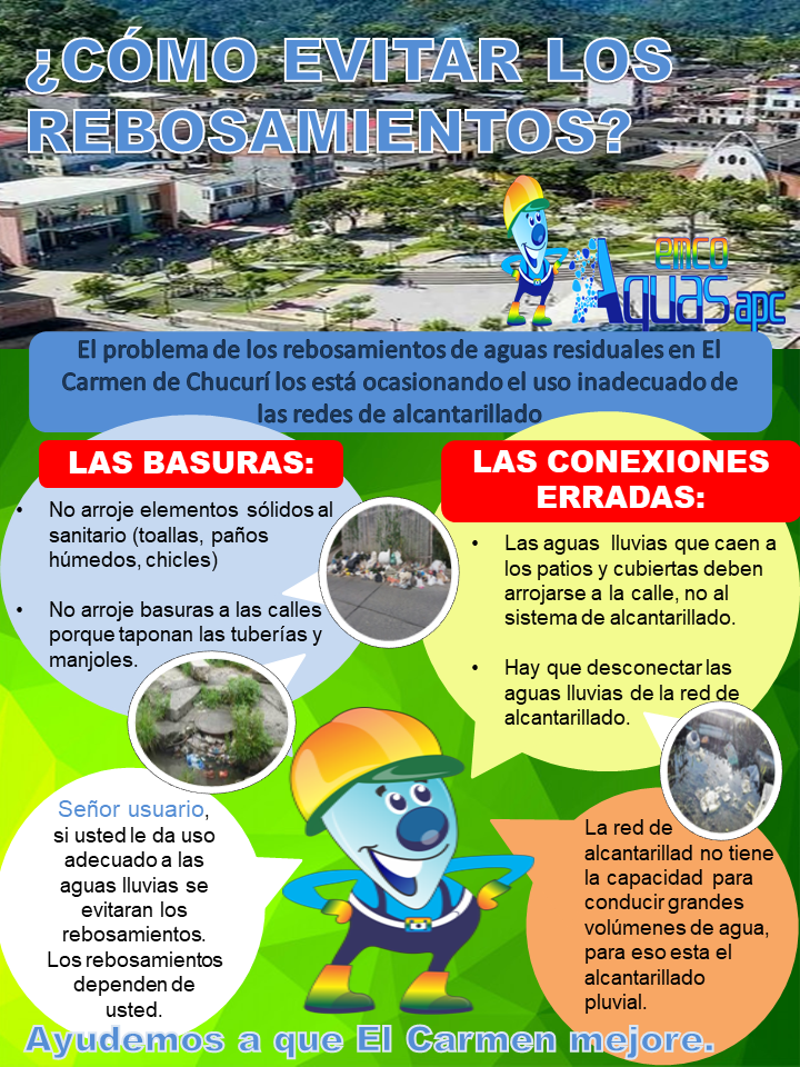 Como evitar rebosamientos